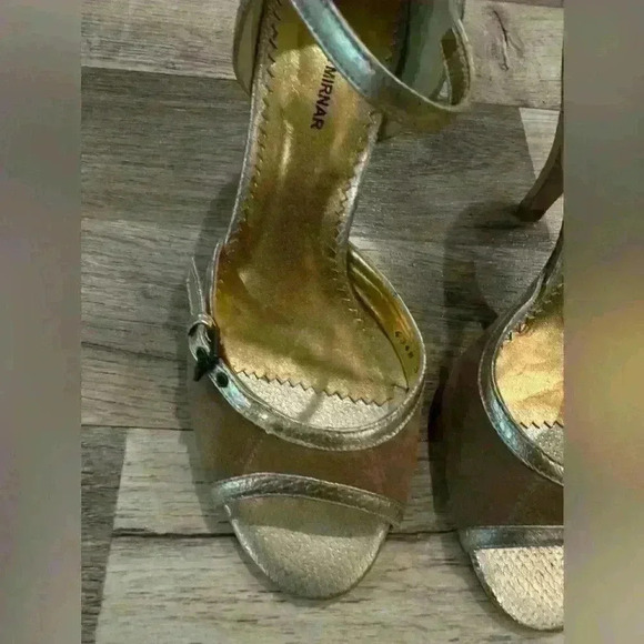 NWOT Luzia Mirnar suede leather upper shoes - Picture 4 of 11